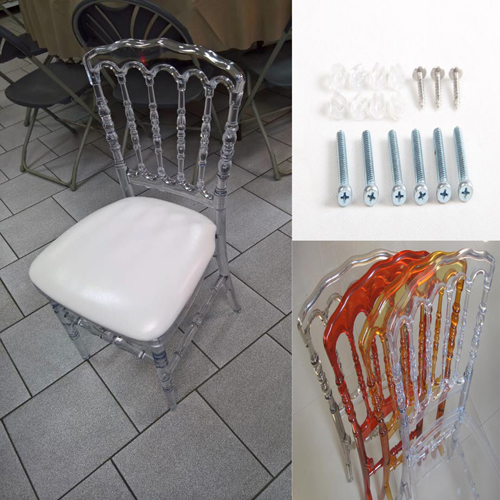 Clear Napoleon Chair
